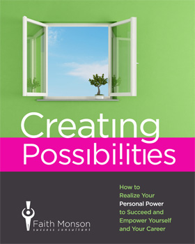 Preview Faith's e-Book Creating Possibilities