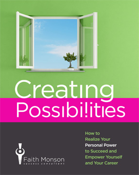 Faith�s Newest Book Creating Possibilities